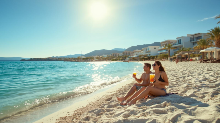 Günstige Kos Reisen mit Sandstrand, All-Inclusive-Hotel und sommerlicher Urlaubsatmosphäre