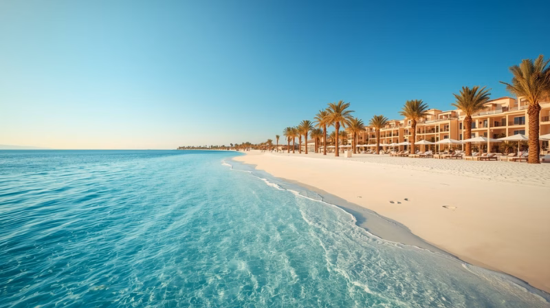 Taucher erkundet ein farbenprächtiges Korallenriff in Sharm el Sheikh im Roten Meer – klares Wasser, tropische Fische und ideales Reiseziel für Tauchurlaub in Ägypten.
