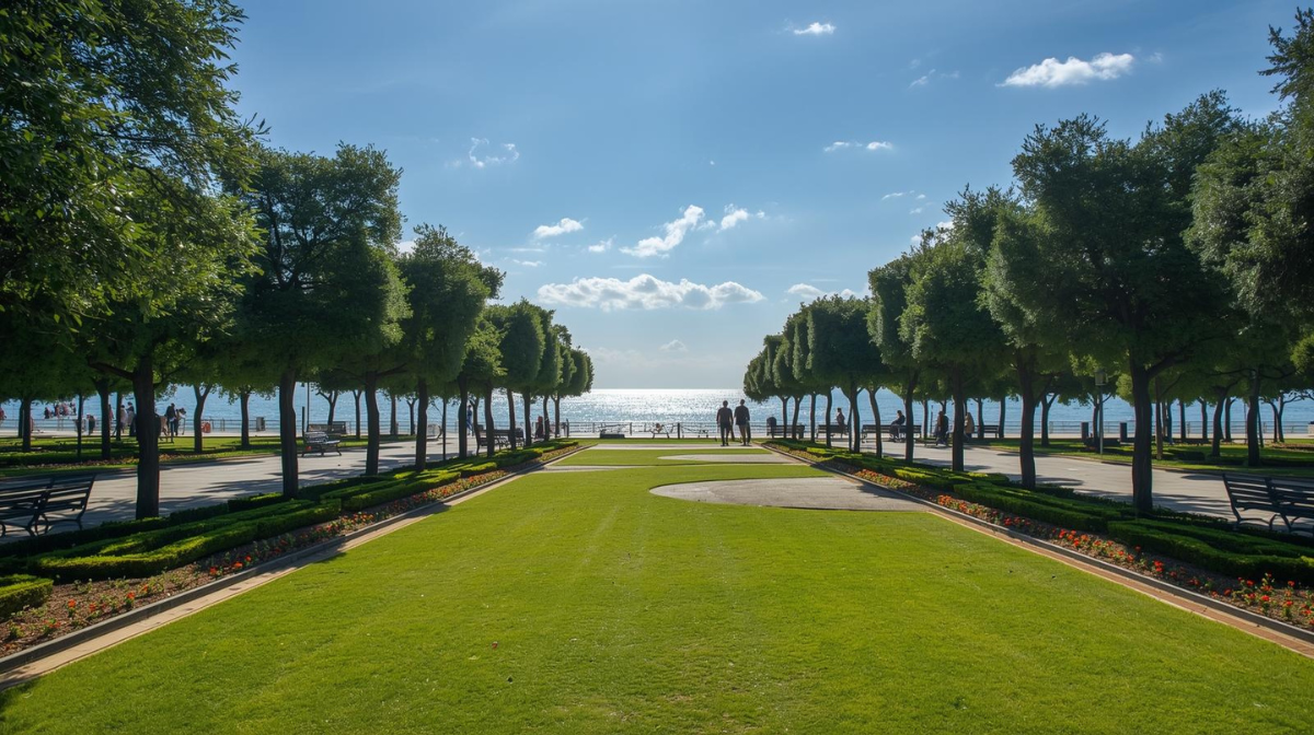 Sea Garden Park in Burgas am Schwarzen Meer Bulgarien Urlaub Burgas Sea Garden Park am Schwarzen Meer