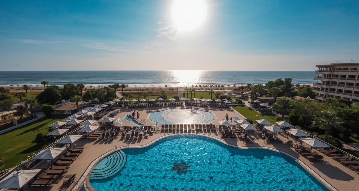 Luxus All Inclusive Resort am Bulgarien Sonnenstrand mit Poolanlage