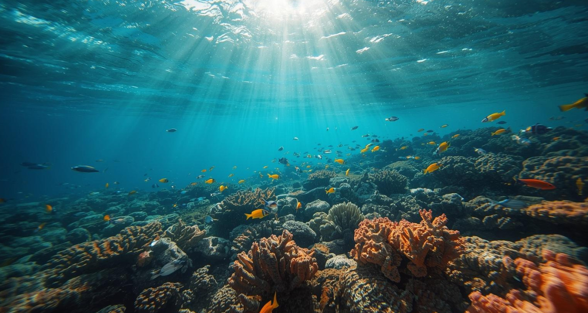 Hurghada Unterwasserwelt – Weltklasse Schnorcheln im Roten Meer Korallenriff in Hurghada mit tropischen Fischen im Roten Meer