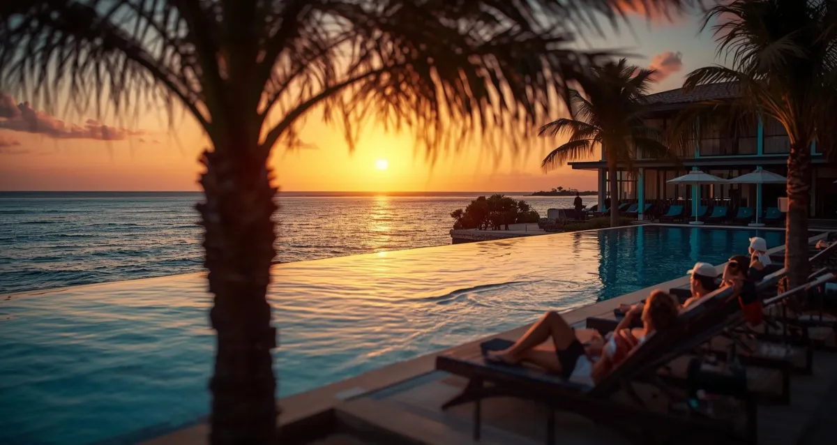 Meiers Weltreisen Erfahrungen – Premium Fernreise mit Resort und Sonnenuntergang