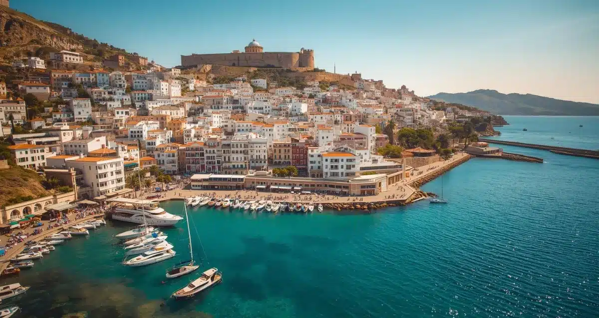 Bodrum Altstadt und Hafen Türkei