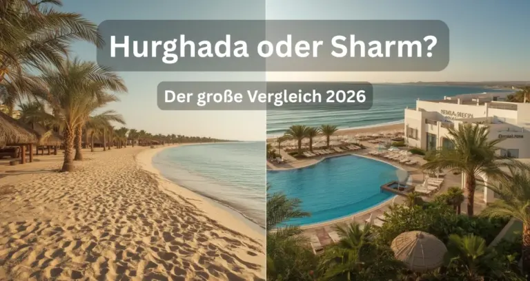Hurghada Strand vs Sharm el Sheikh Luxus Resort Vergleich 2026