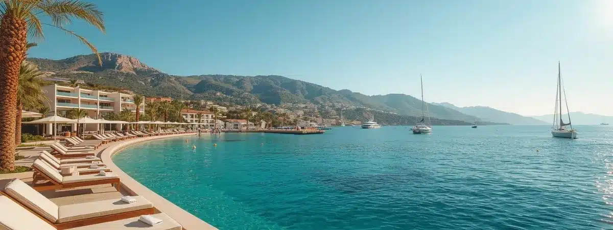 Marmaris Urlaub in der Türkei Reise-Geier Hero Bild mit Strand, Hotel und günstigen Urlaubsdeals