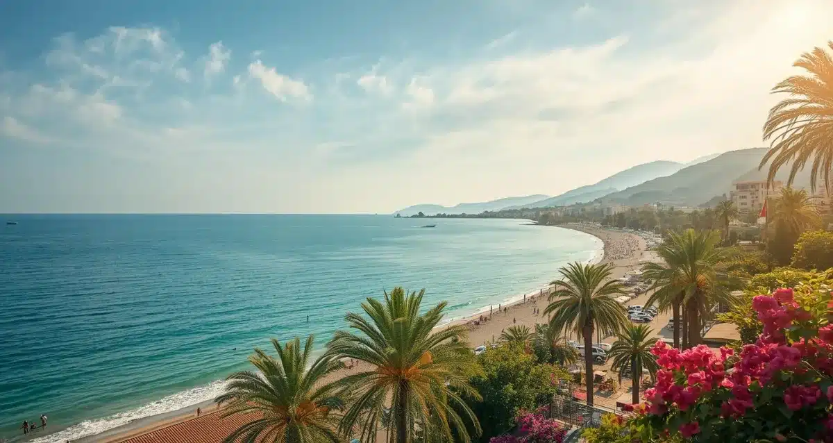 Türkei Wetter im März an der türkischen Riviera mit milden Temperaturen und sonnigem Frühlingswetter in Antalya