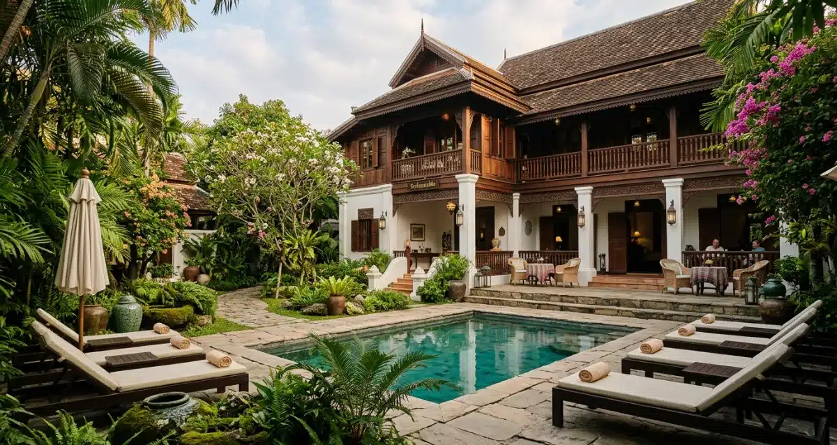 Banyan Tree Samui mit Poolvilla und Meerblick