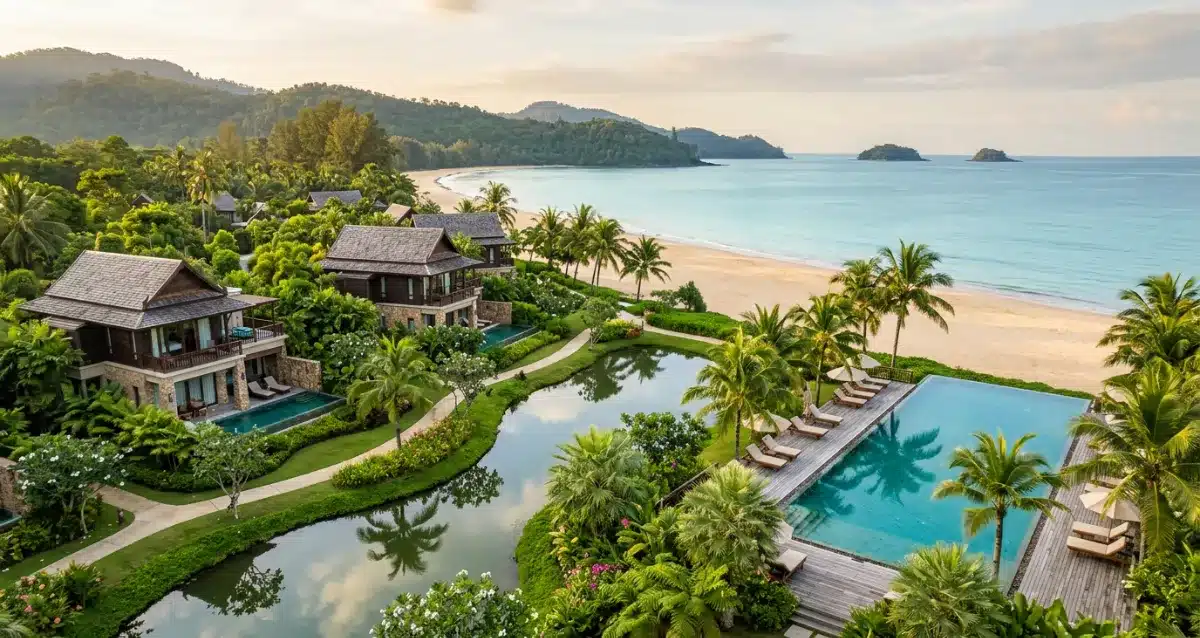 Devasom Khao Lak Beach Resort and Villas mit Strand, Lagune und Pool