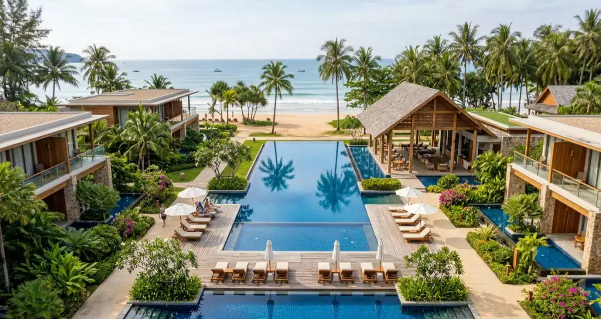 The Sands Khao Lak by Katathani mit Poollandschaft und Familienresort